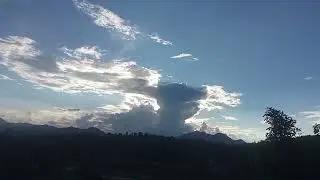 sunny day sky view