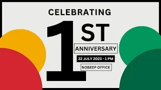NOBEEP One Year Anniversary Celebration