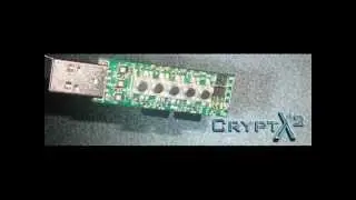 CryptX2 an Open Source Hardware Encrypted Storage Device - old version