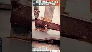 Manual tool Rubber Cutter: Machine-Free Precision for Thick Materials