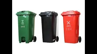 High  quality plastic garbage bin Heavy Duty Plastic Pedal Dustbin