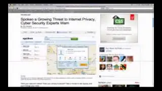 Spokeo - Increasing Threats to Internet Privacy - Dave Aitel, Immunity Inc.