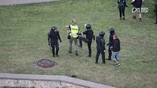 Belarus is protesting. beat up journalists and take flash drives