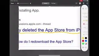 I &ldquo;ACCIDENTALLY&rdquo; deleted the App Store from my phone