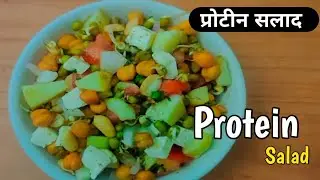Protein Salad || प्रोटीन सलाद ||  Protein Salad for Weight Gain || How To Make Protein Salad