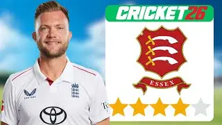 Cricket 26 – Rebuilding ESSEX! 🔥 New Game, New Era | Management Mode