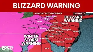 Philadelphia snow forecast: Timing, totals, and the latest on Sunday's nor'easter