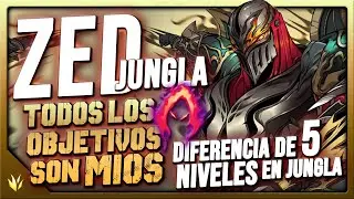 👺 JUEGO ZED JUNGLA y MI EQUIPO ME FLAMEA 👺 |  APRENDE A JUGAR ZED al MÁXIMO NIVEL en ESPAÑOL 🧐