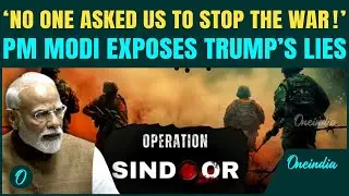 PM Modi Reveals U.S VP Vance's Warning on Pakistani Strike; 'No One Told Us to Stop The War' |Watch