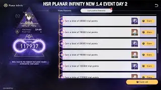 HSR Planar Infinity New 1.4 Event Day 2 Gameplay - Ruan Mei Infinite