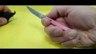 HWknivesCo. Scalpel Neck knife review. 