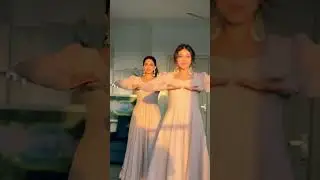 Chanakya dance 💖 #bffdance #goldenhour #kathak