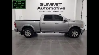 2022 RAM 2500 LARAMIE LEVEL D CREW SHORT CUMMINS 4K WALKAROUND 13230Z SOLD!