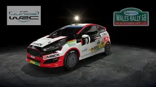 Ford Fiesta R2 Junior WRC - Rally Wales !!