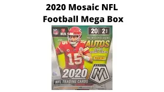 2020 Mosaic Football Mega Box