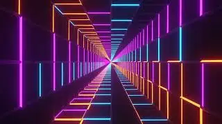 NEON VJ LOOP CLUB LIGHTS 1 HOUR