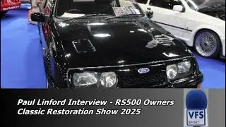 RS500 Owners Stand | Classic Restoration Show 2025 | Paul Linford Interview