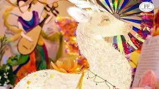 Paper art, a handicraft art infused with the warmth of human touch.#paperart #handicraft #factory