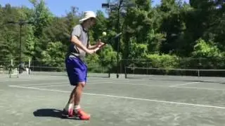Tennis Samurai forehand swing