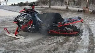 Arctic cat - mountain cat mount dekalkit (timelapse)