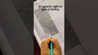 Day 5/ 100 days of drawing || Different types of shading || basic to advance course #art #drawing