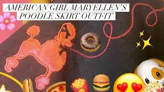 Unboxing the Wonderful American Girl&rsquo;s Maryellen&rsquo;s Poodle Skirt Outfit