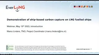 EverLoNG Webinar 1 - ship-based carbon capture project updates