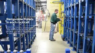 Mold Trolley & Rack (184368) | Green Valley Manufacturing