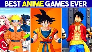 5 Best *ANIME* Games Ever Made 😍 | Attack on Titan, Naruto, Dragon Ball Z &.... More 😮 [HINDI]