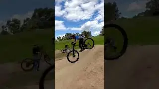 It&rsquo;s a work in progress 🚴&zwj;♂️MTB Jumps
