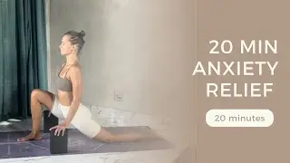 Gentle Restorative Yoga (20 Min) | Deep Relaxation for Stress & Anxiety Relief