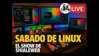 🎨🐧 #SabadosDeLinux | Linux Con Sabor 🔥 Distros, Escritorios y Terminal EN VIVO | Shialeweb