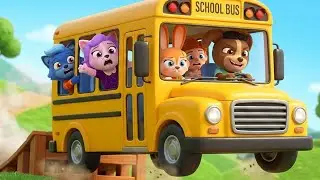 Wheels on the Bus | Kids Song & Nursery Rhyme | Pop Patrol
