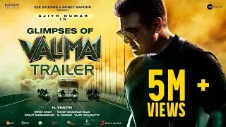 Valimai Official Trailer | Ajith Kumar | Yuvan Shankar Raja | Vinoth | Boney Kapoor | Zee Studios