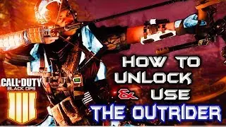 Как РАЗБЛОКИРОВАТЬ и ИСПОЛЬЗОВАТЬ НОВОГО специалиста OUTRIDER в COD BO4!