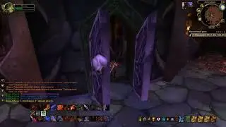 Рунический клинок барона Ривендера дроп.  Runeblade of Baron Rivendare drop. (Berning crusade clas.)