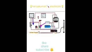 Submersible motor panel diagram #viral #electrical #motor #plumbingtime