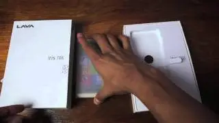 LAVA abriendo caja Iris 708