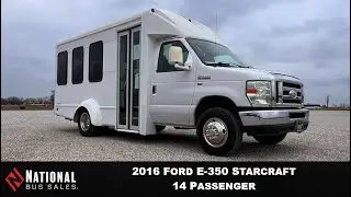 2018 Ford Starcraft E-350, 14 Passenger - National Bus Sales