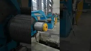 Narrow Coil slitting machine #slittingmachine #slittingline #metalslittingmachine #narrowcoil