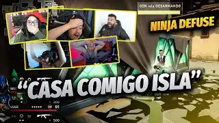 REA&Ccedil;&Atilde;O DOS STREAMERS AO NINJA DEFUSE DA ISLA NO GAME CHANGERS!