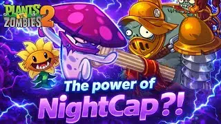 Penny's pursuit #2 Is NightCap one of the best plants?! (Plants Vs Zombies 2) #nightcap Gameplays