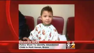 Abandoned Child Found In The Bronx