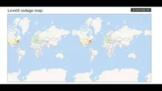 How To Read Down Detector Level3 Internet Outage Map Correctly!