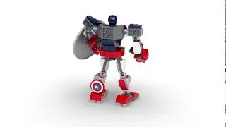 LEGO 76168 Captain America Mech Armor