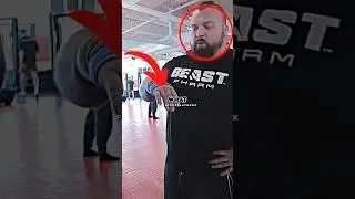 How hard Eddie Hall Actually Punches🥊🔥 #ufc #record #mma #punch