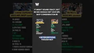 Comparing Bo Nix's 2025 Season with Lamar Jackson's Second MVP Campaign #bonix #mvp