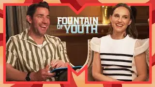 Natalie Portman & John Krasinski Play &lsquo;Fountain of Youth&rsquo; Yearbook 😂 | MTV Movies