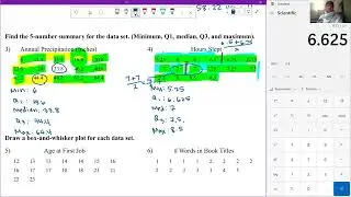 Alg 1 Midterm Review #2