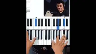 Pasando Acordes de los abuelos de la nada #piano #tutorial #shorts #shortvideo #video